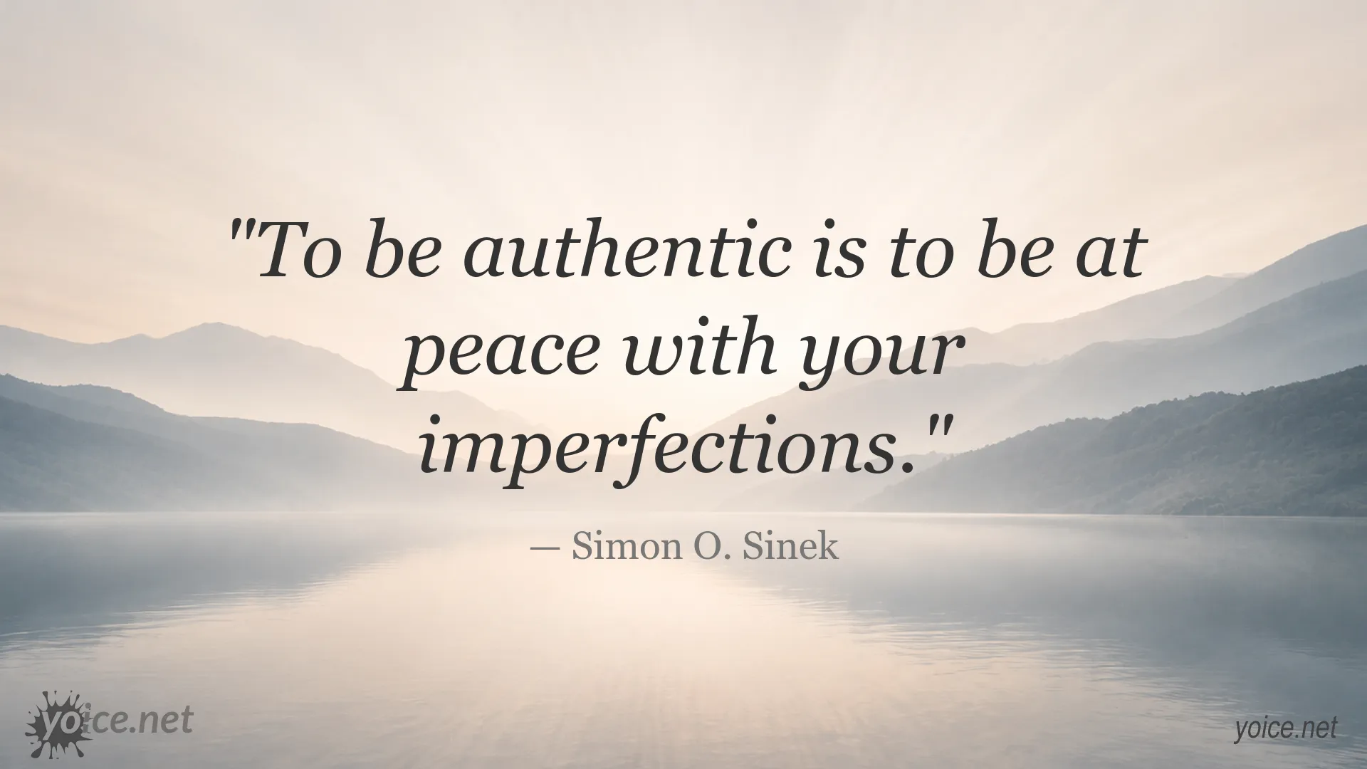 Authenticity quote image by Simon O. Sinek