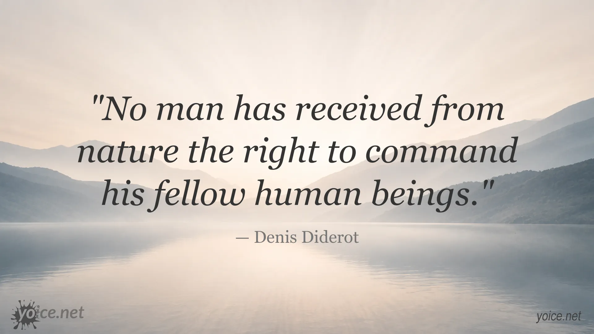 Quote image featuring a quote by Denis Diderot
