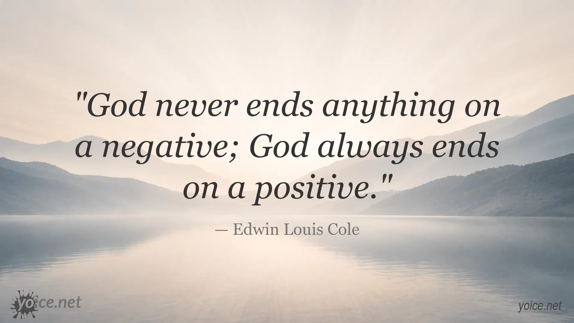 Inspirational quote image by Edwin Louis Cole