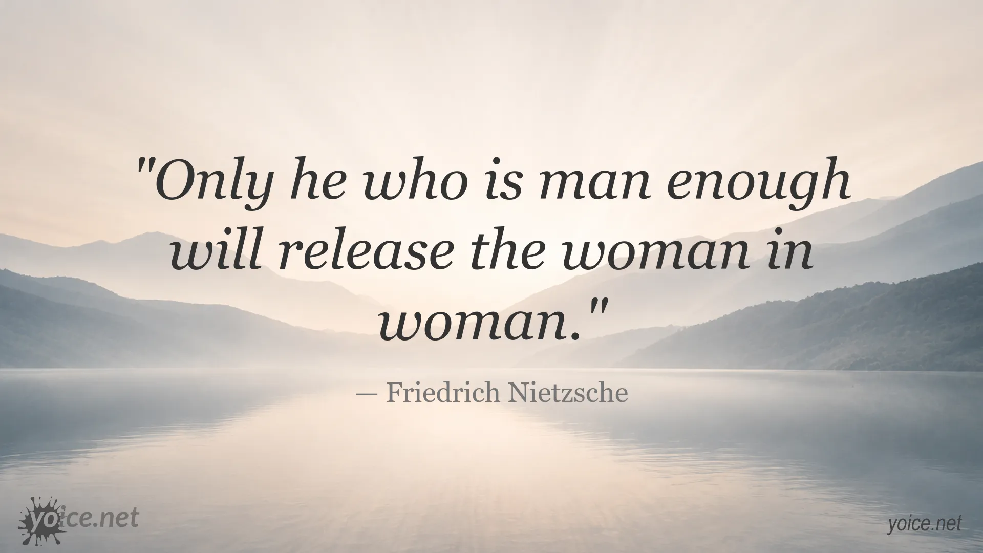Inspirational quote image by Friedrich Nietzsche