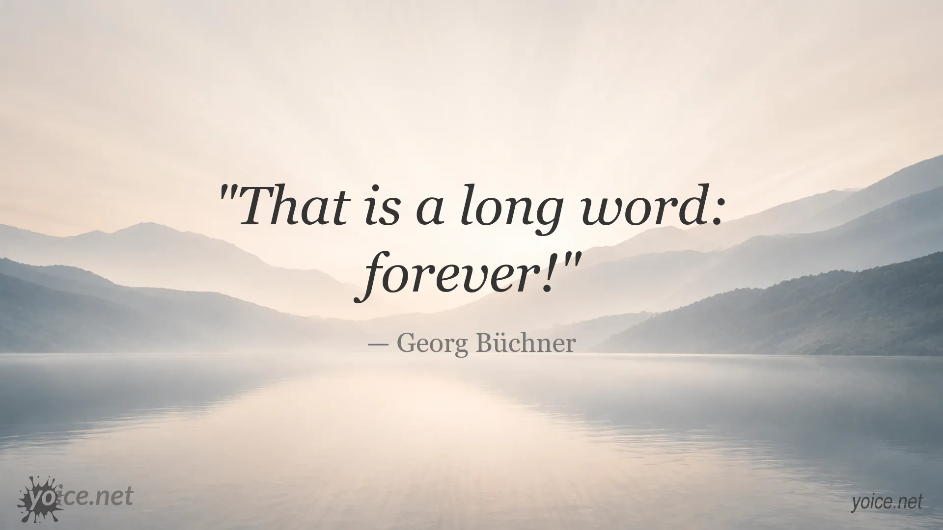 Quote image featuring Georg Büchner