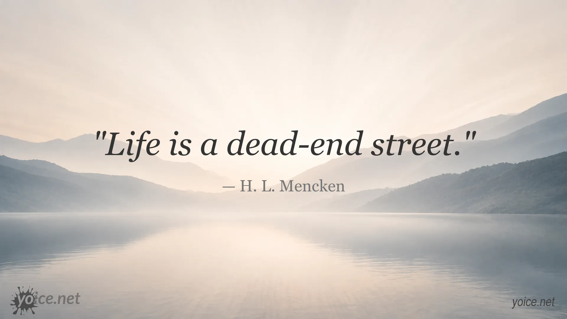 Quote image featuring H. L. Mencken