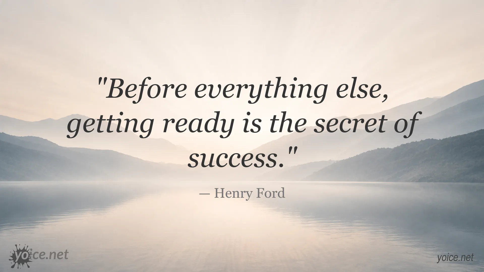Motivational quote image attributed to Henry Ford