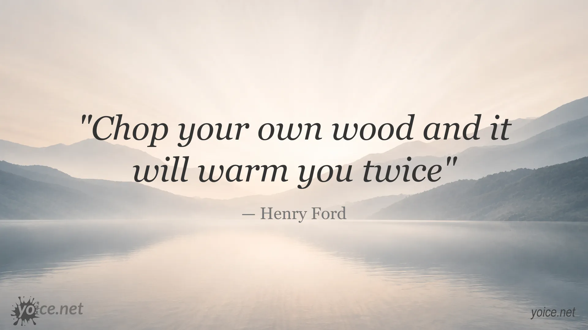 Inspirational quote image attributed to Henry Ford