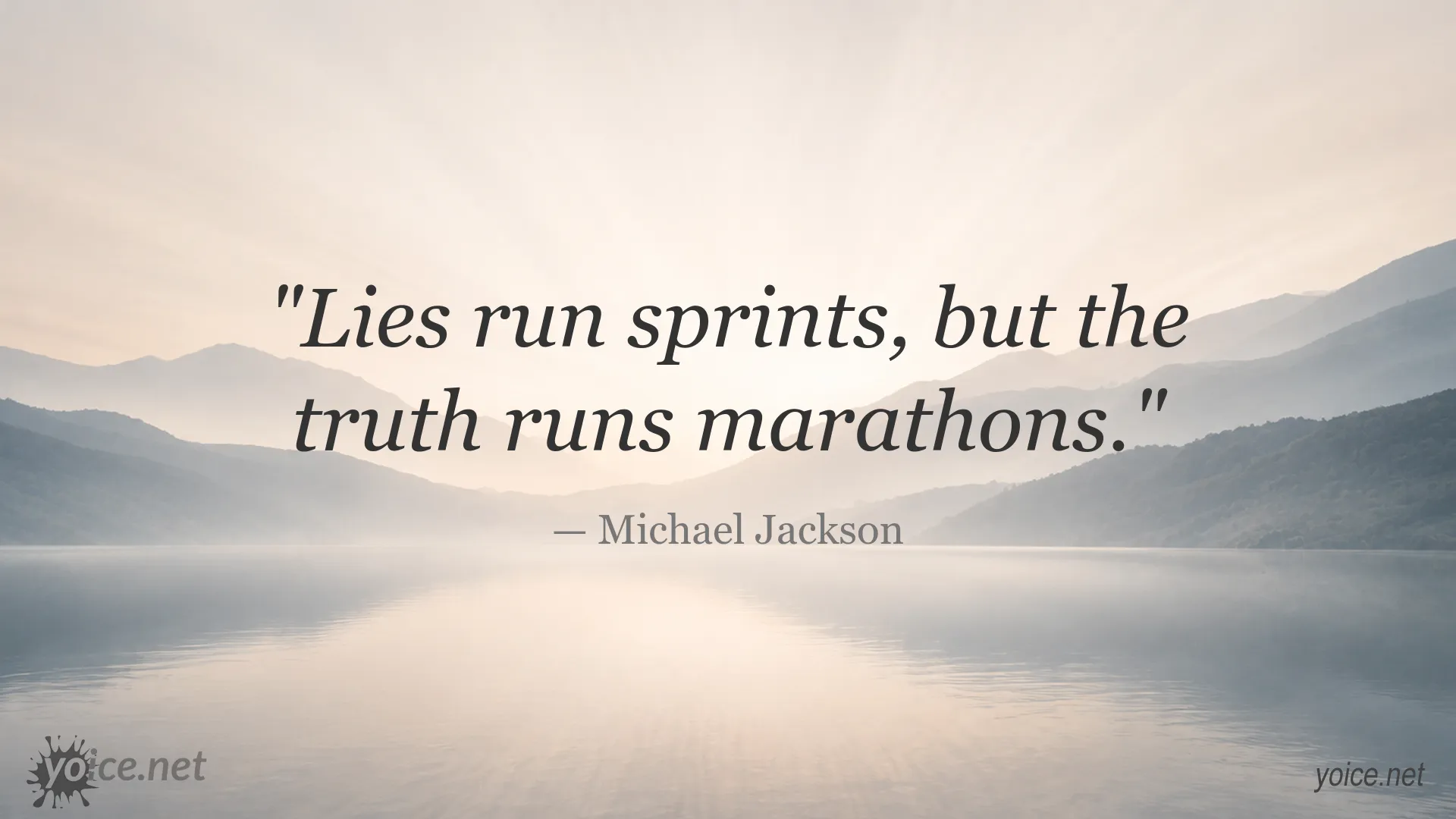 Inspirational quote image attributed to Michael Jackson