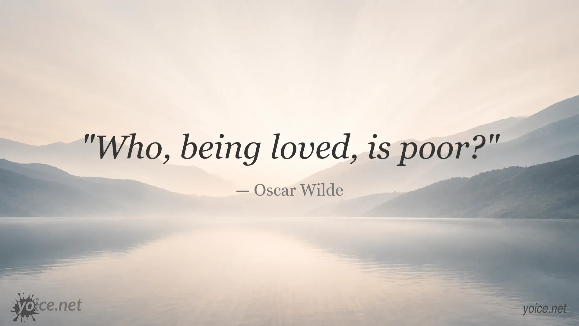 Inspirational quote image by Oscar Wilde