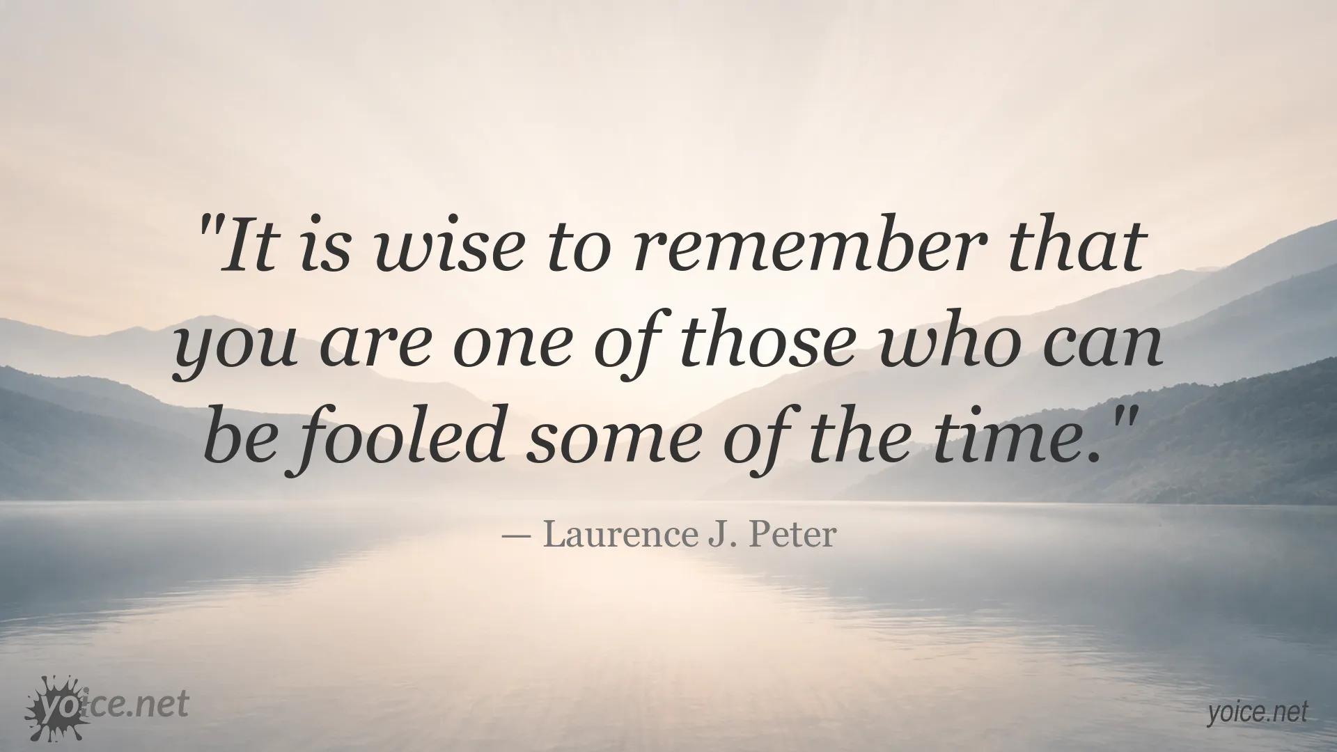 Quote image featuring Laurence J. Peter