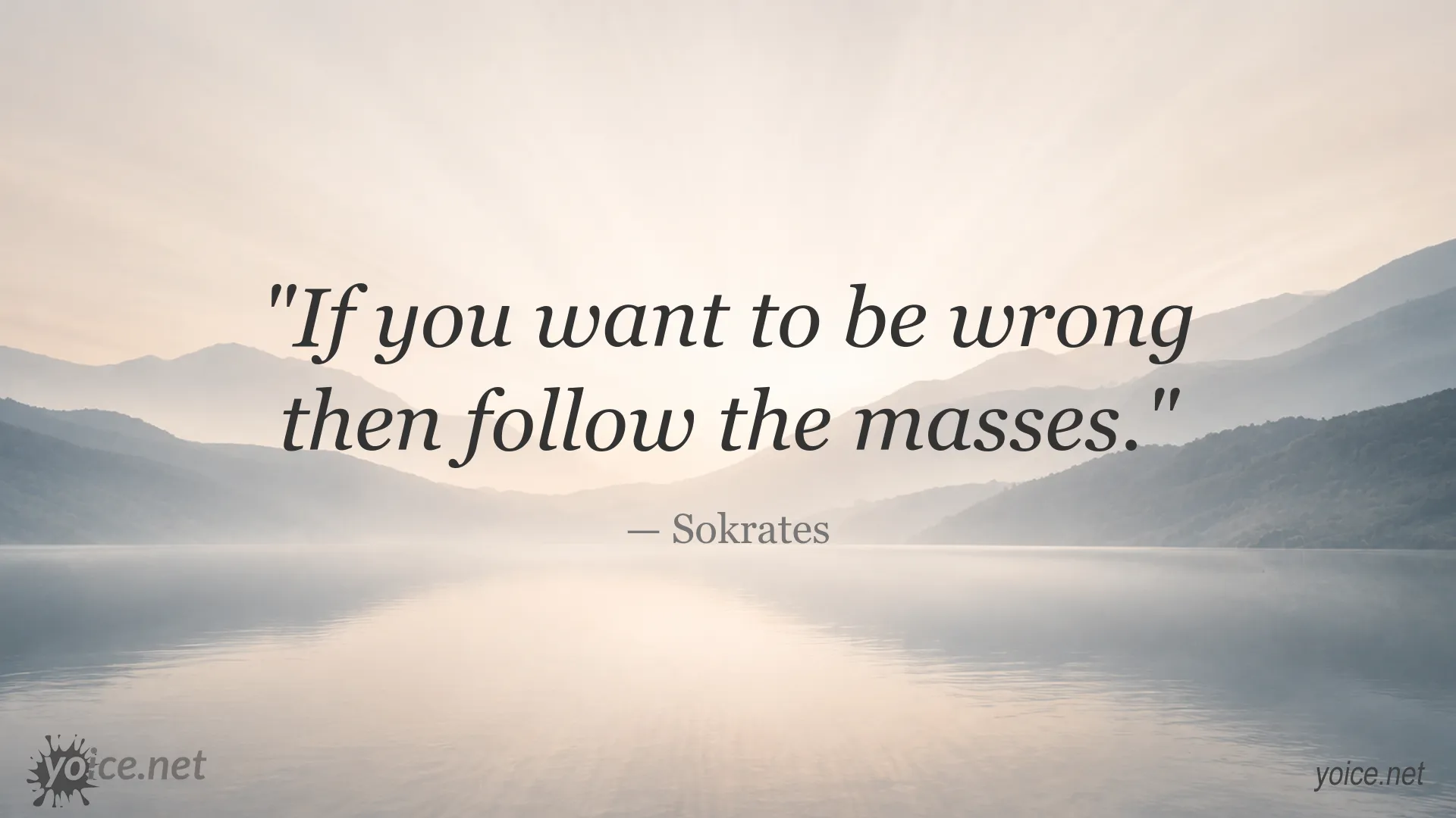 Inspirational quote image attributed to Socrates