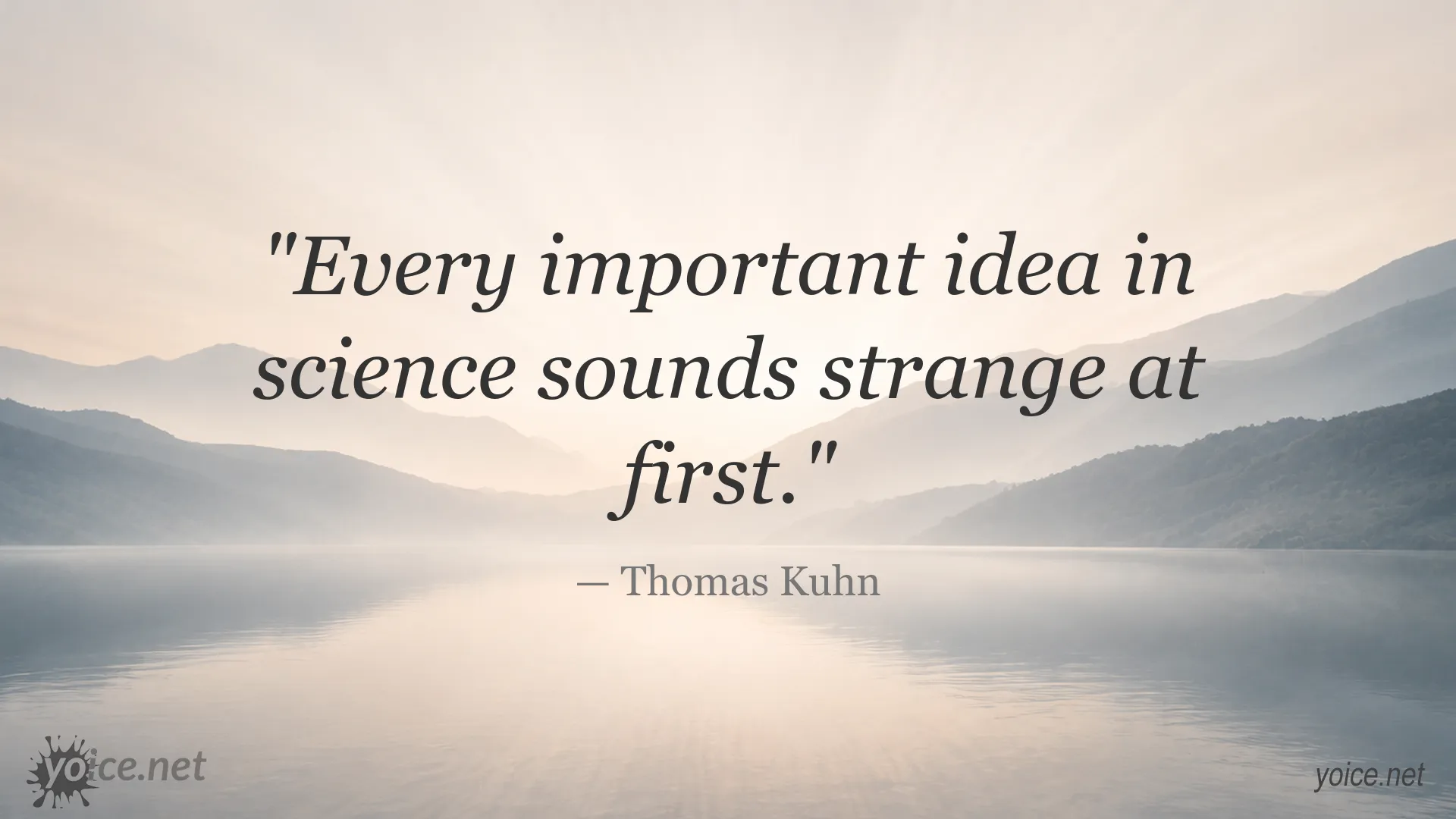 Quote image featuring Thomas Kuhn