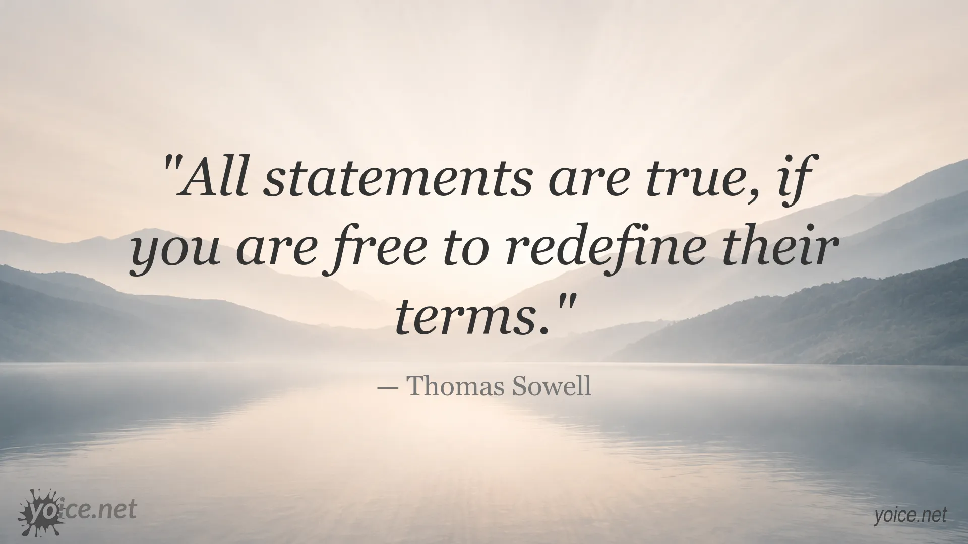 Inspirational Thomas Sowell quote image