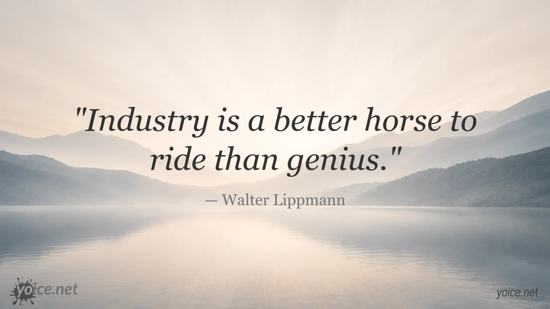 Quote image featuring Walter Lippmann
